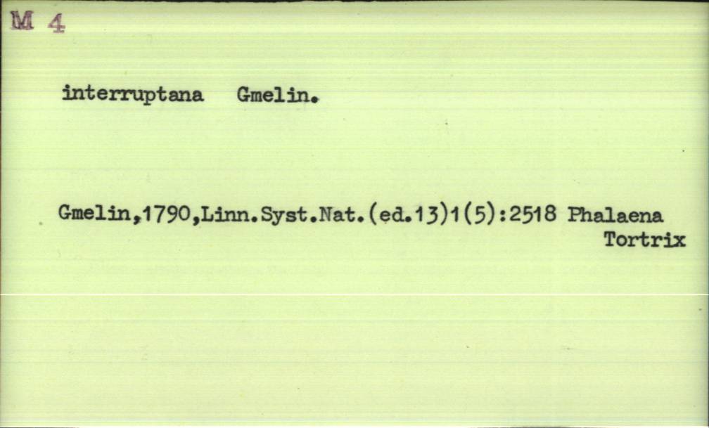 front of card